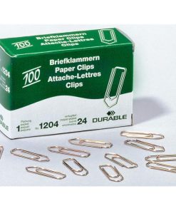 Spisové spony DURABLE 26mm medené 100ks