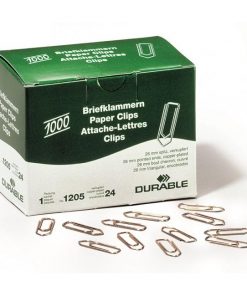 Spisové spony DURABLE 26mm medené 1000ks