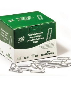 Spisové spony DURABLE 32mm zinkové 1000ks