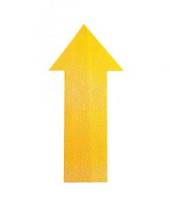 Podlahové značenie ŠÍPKA žlté 10ks