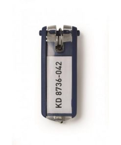 Menovky na kľúče DURABLE KEY CLIP modré 6ks