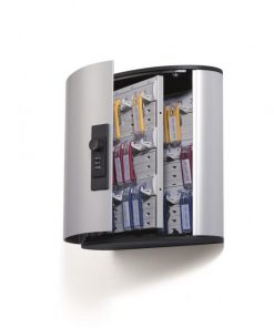 Skrinka na 36 kľúčov so zámkom na kód DURABLE KEY BOX CODE 36 strieborná