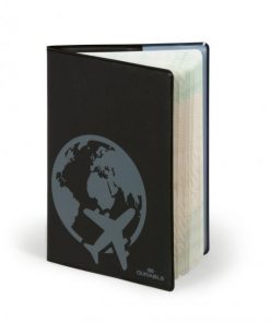 Puzdro na cestovný pas DURABLE s RFID ochranou čierne