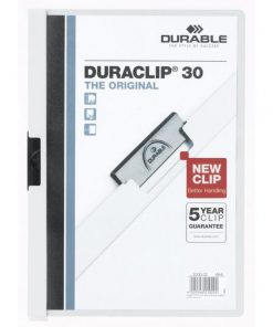 Obal s klipom DURACLIP Original 30 biely