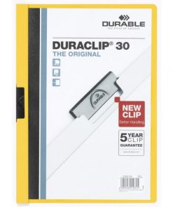 Obal s klipom DURACLIP Original 30 žltý