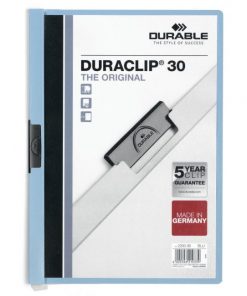 Obal s klipom DURACLIP Original 30 svetlomodrý