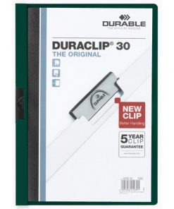 Obal s klipom DURACLIP Original 30 tmavozelený
