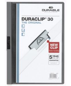 Obal s klipom DURACLIP Original 30 antracitový