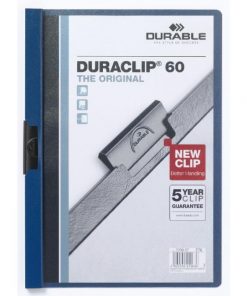 Obal s klipom DURACLIP Original 60 tmavomodrý