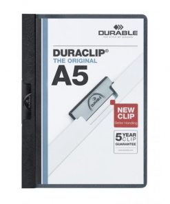Obal s klipom A5 DURACLIP Original čierny