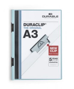 Obal s klipom A3 DURACLIP Original modrý