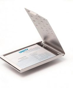 Krabička na vizitky DURABLE BUSINESS CARD BOX CHROME