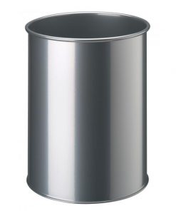 Kôš kovový 15 ℓ strieborný