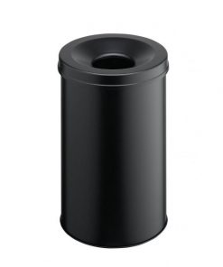 Kôš oceľový protipožiarny 30 ℓ čierny