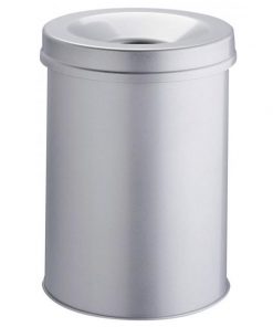 Kôš oceľový protipožiarny 30 ℓ sivý