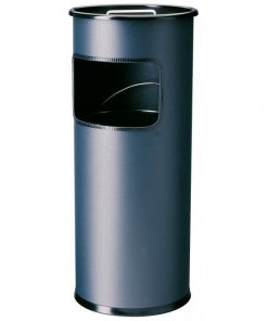 Kôš s vyberateľným zinkovým popolníkom 17 ℓ antracitový