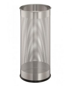 Stojan na dáždniky kovový strieborný