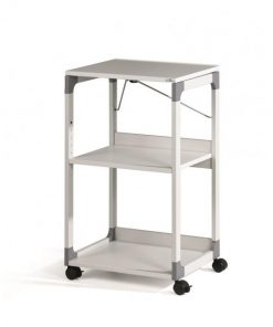 Projekčný pojazdný vozík DURABLE SYSTEM sivý