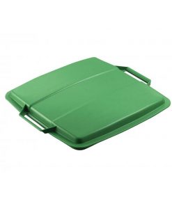 Veko na veľkokapacitný plastový kôš DURABIN 90 zelené