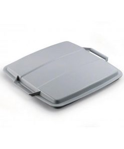 Veko na veľkokapacitný plastový kôš DURABIN 90 sivé