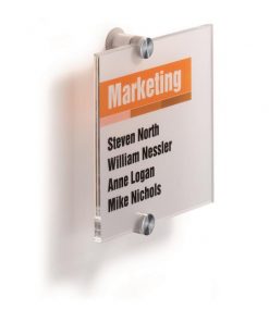 Informačná tabuľka Crystal Sign 148x148 mm