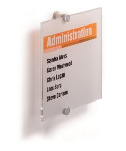 Informačná tabuľka Crystal Sign 210x210 mm