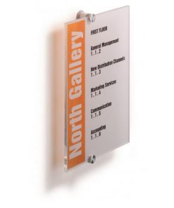 Informačná tabuľka Crystal Sign 210x297 mm (A4)