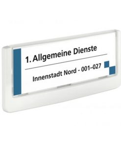 Informačná tabuľka Click Sign 149x52,5 biela