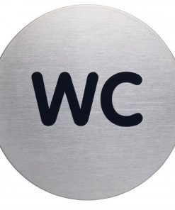 Piktogram WC text