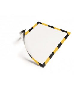 Panel DURAFRAME MAGNETIC SECURITY A4 žlto-čierny
