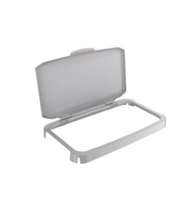 Výklopné veko na kôš DURABIN 60 s rámom sivé