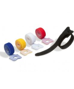 Suchý zips na káble so slučkou CAVOLINE GRIP TIE mix farieb