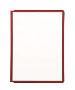 Katalógový panel SHERPA A4 červený