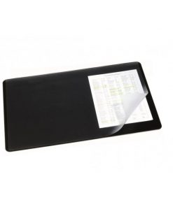 Podložka na stôl DURABLE s priehľadnou fóliou 40x53cm čierna