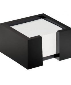 Stojan na poznámkový blok CUBO čierny
