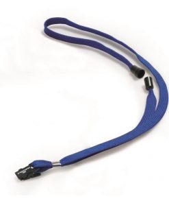 Závesný remienok DURABLE 10mm modrý 10ks