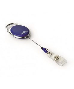 Výsuvný kotúč s prúžkom DURABLE JOJO STYLE tmavomodrý 10ks