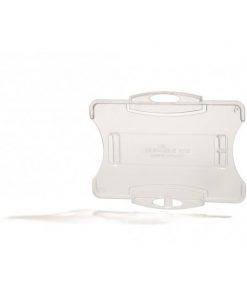 Visačka na plastovú kartu otvorená bez úchytu DURABLE 85x54mm 10ks