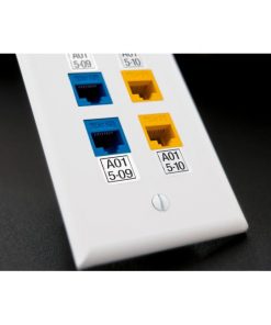 Permanentná polyesterová páska Dymo XTL 9mm biela/čierna