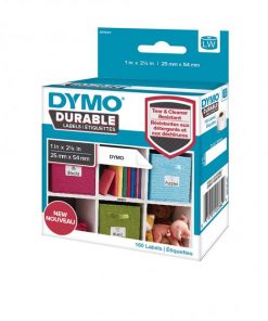 Samolepiace etikety Dymo LW 54x25mm polypropylénové s ochrannou vrstvou 160ks