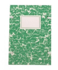 Spisové dosky A4 mramor zelený