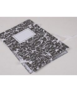 Spisové dosky A4 mramor čierno-sivé