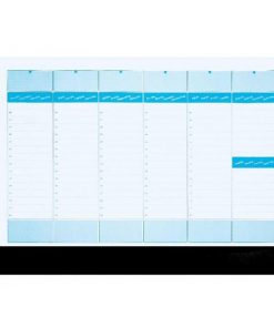 Týždenná plánovacia mapa A2+ čierna lišta