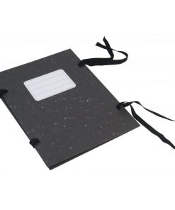 Spisové dosky A4 mramor čierny 25ks