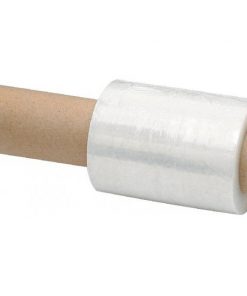 Stretch fólia 20 mic. 100mm 150m s rúčkou 6cm priehľadná