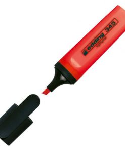 Zvýrazňovač edding 345 červený