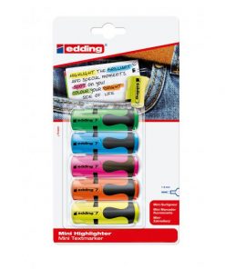 Sada mini zvýrazňovačov edding 7/5S