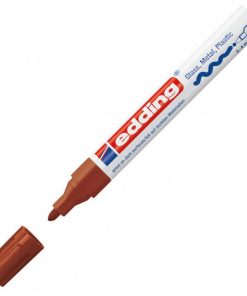 Lakový popisovač edding 750 hnedý