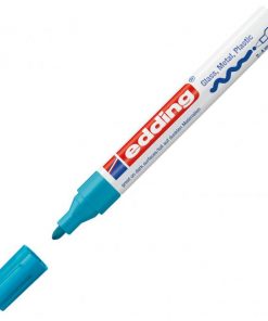 Lakový popisovač edding 750 svetlomodrý