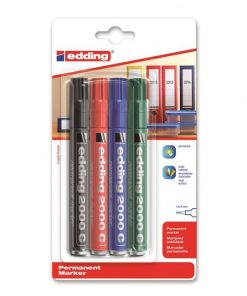 Sada permanentných popisovačov edding 2000 C/4S